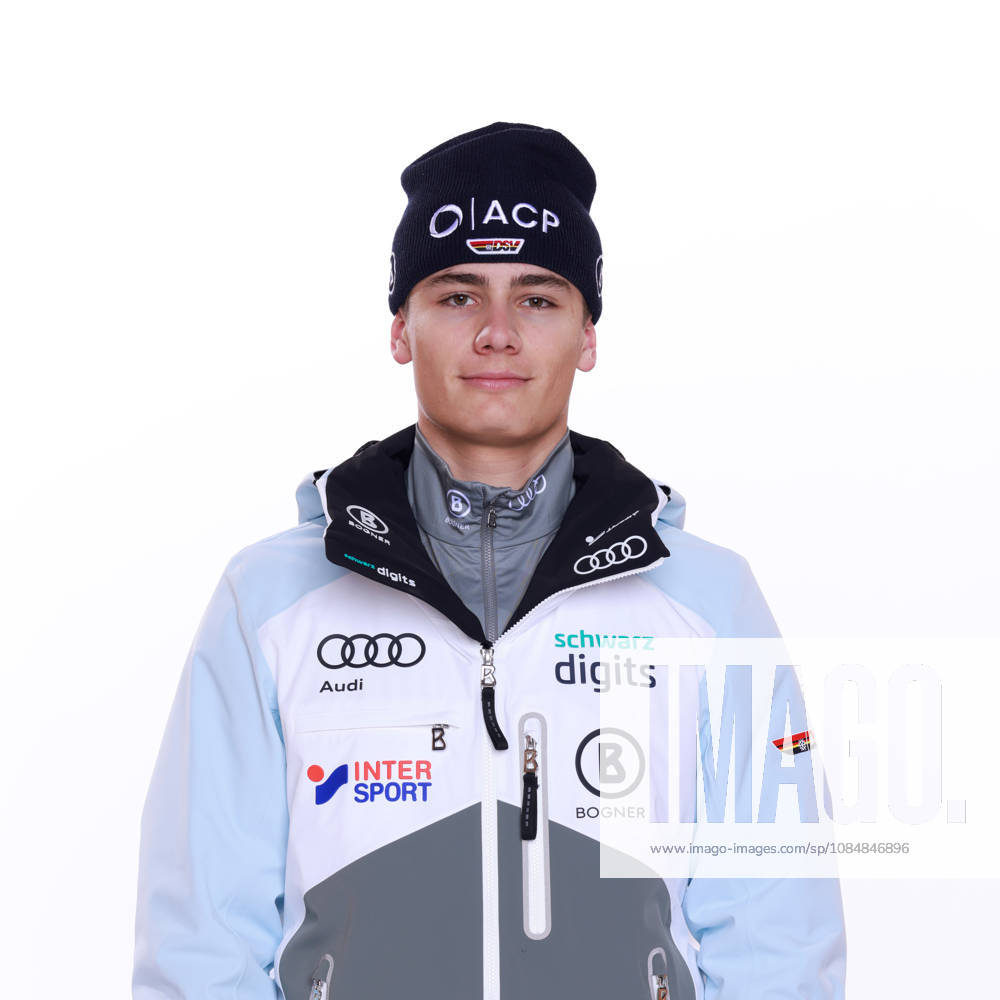 DSV German Ski Association Portraits Season 2026–27 Dominic HOELZL, Alpine Skiing, Single Image, Cropped Single Shot, Portrait, Portrait, Portrait, DSV,German Ski Association Season 2026–2027 German Ski Association via SVEN SIMON Photo Agency Poolfoto SvenSimon Deutscher Skiverband ,