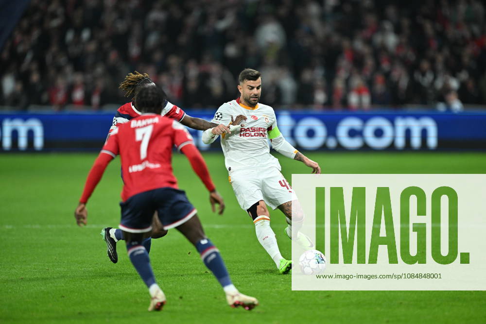 Lille v Galatasaray - UEFA Champions League LILLE, FRANCE - OCTOBER 21: Abdulkerim Bardakci of Galatasaray competes during UEFA Champions League match between Lille and Galatasaray at Stade Pierre-Mauroy (Pierre Mauroy Stadium) in Lille, France on October 21, 2026. Mustafa Yalcin Anadolu Lille France. Editorial use only. Please get in touch for any other usage.