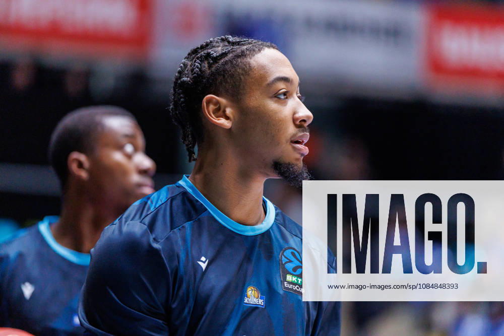 Portrait of Judah Mintz (Frankfurt Skyliners, 10) during the BKT EuroCup match on gameday 4 between Frankfurt Skyliners vs. La Laguna Tenerife at Suwag Energie Arena on October 21, 2026 in Frankfurt, Germany Hessen Deutschland