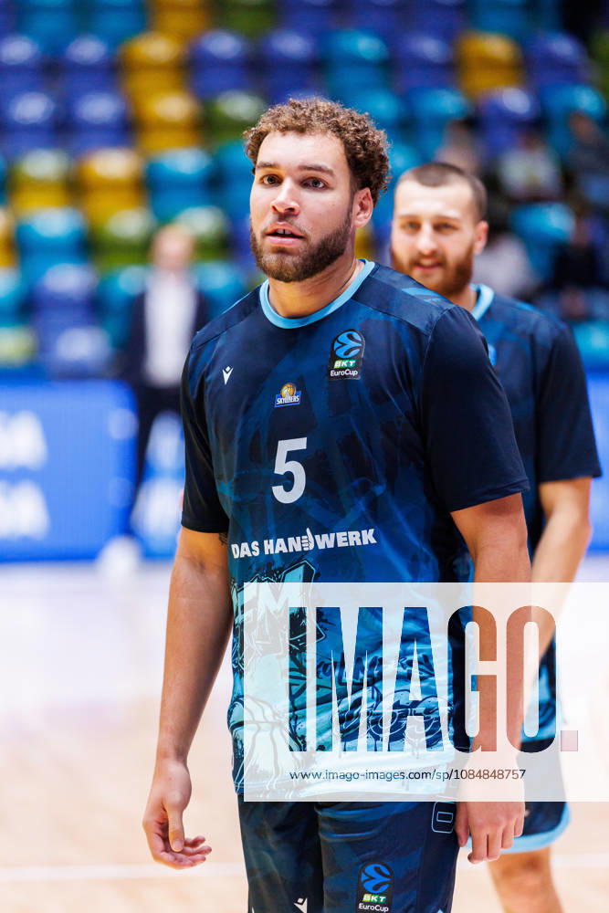Race Thompson (Frankfurt Skyliners, 5) during the BKT EuroCup match on gameday 4 between Frankfurt Skyliners vs. La Laguna Tenerife at Suwag Energie Arena on October 21, 2026 in Frankfurt, Germany Hessen Deutschland