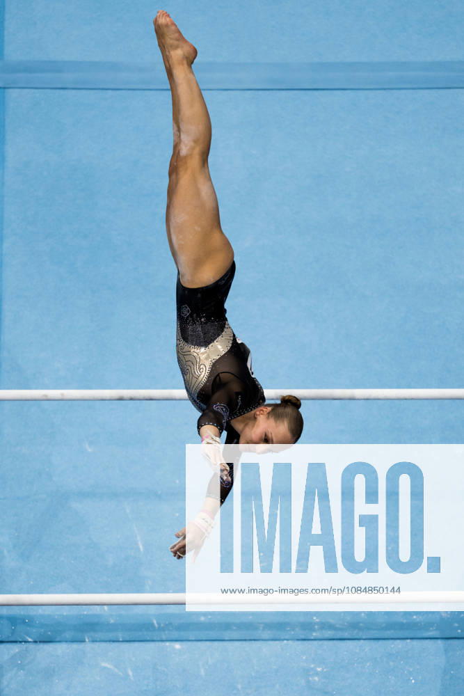 2026 Artistic Gymnastics World Championships, Day 5, Women’s Team Final, October 21, 2026: Sofia Tonelli of Italy competes on the uneven bars during the women’s team final on day five of the 2026 Artistic Gymnastics World Championships on October 21, 2026 in Rotterdam. Photo by Joel Marklund, BILDBYRÅN, code JM JM0863 bbeng artistic gymnastics artistic gymnastics gymnastics world championships world championships artistic gymnastics world championships final team final women’s team final