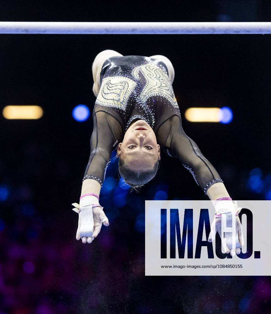 ROTTERDAM - Sofia Tonelli (ITA) during the team final at the World Gymnastics Championships in Rotterdam Ahoy. IRIS VAN DEN BROEK ANP ANPxSportx IVx 573181563 originalFilename: 573181563