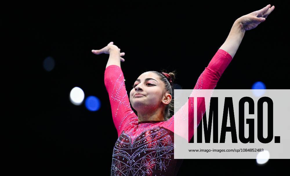 Netherlands Artistic Gymnastics World Championships 9270108 21.10.2026 Liudmila Roshchina of Team World Gymnastics Neutral Athletes 2 competes on the balance beam during the women s team final at the 2026 World Artistic Gymnastics Championships in Rotterdam, the Netherlands. Alexey Filippov Sputnik Rotterdam Netherlands