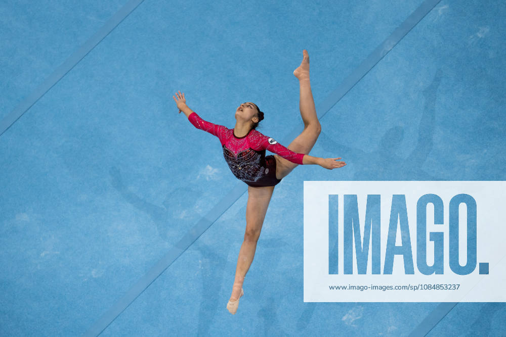 2026 Artistic Gymnastics World Championships, Day 5, Women’s Team Final, October 21, 2026: Liudmila Roshchina of Russia competes in the floor exercise during the women’s team final on day five of the 2026 Artistic Gymnastics World Championships on October 21, 2026 in Rotterdam. Photo by Joel Marklund, BILDBYRÅN, code JM JM0863 bbeng artistic gymnastics artistic gymnastics gymnastics world championships world championships artistic gymnastics world championships final team final women’s team final