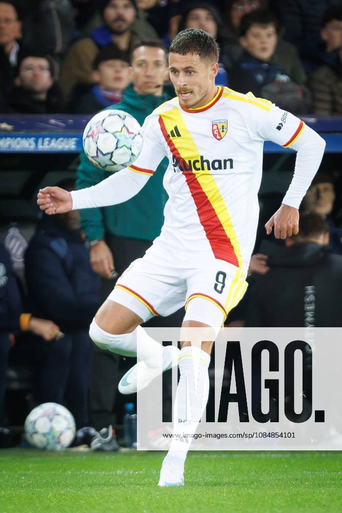 Lens Thorgan Hazard pictured in action during a soccer game between Belgian Club Brugge KV and French Racing Club de Lens, Wednesday 21 October 2026 in Brugge, on day three of the UEFA Champions League league phase. KURTxDESPLENTER x190540538x