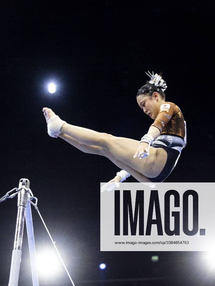 ROTTERDAM - Misa Nishiyama (JPN) during the team final at the World Gymnastics Championships in Rotterdam Ahoy. IRIS VAN DEN BROEK ANP ANPxSportx IVx 573189423 originalFilename: 573189423
