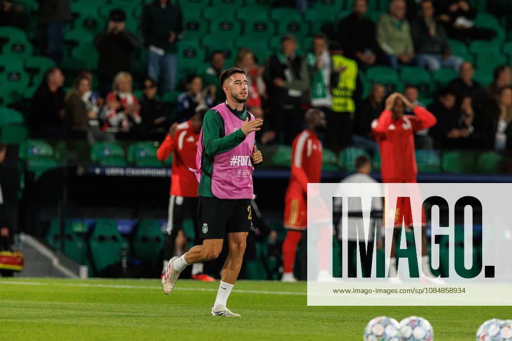 Goncalo Inacio seen in football match between Sporting CP and LASK in UEFA Champions League 2026 27 at Estadio Josà Alvalade, Lisboa, Portugal (Luis Loureiro Ball Raw Images PT) Lisboa Estadio Josà Alvalade Portugal