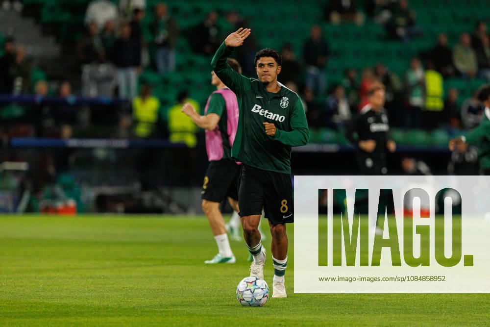 Joao Simoes seen in football match between Sporting CP and LASK in UEFA Champions League 2026 27 at Estadio JosÃ Alvalade, Lisboa, Portugal (Luis Loureiro Ball Raw Images PT) Lisboa Estadio JosÃ Alvalade Portugal