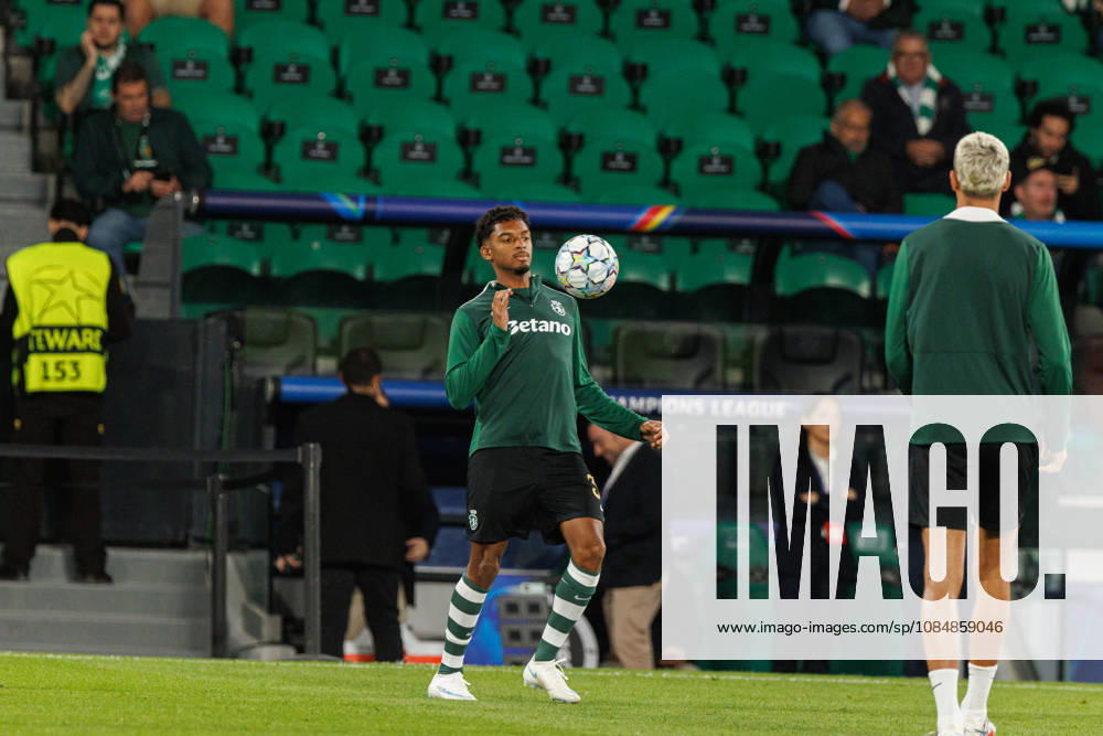 Luis Guilherme seen in football match between Sporting CP and LASK in UEFA Champions League 2026 27 at Estadio Josà Alvalade, Lisboa, Portugal (Luis Loureiro Ball Raw Images PT) Lisboa Estadio Josà Alvalade Portugal