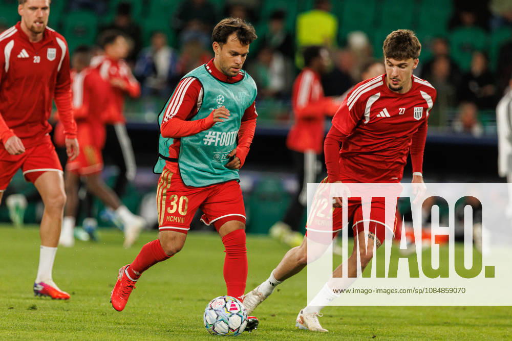 Sascha Horvath seen in football match between Sporting CP and LASK in UEFA Champions League 2026 27 at Estadio JosÃ Alvalade, Lisboa, Portugal (Luis Loureiro Ball Raw Images PT) Lisboa Estadio JosÃ Alvalade Portugal