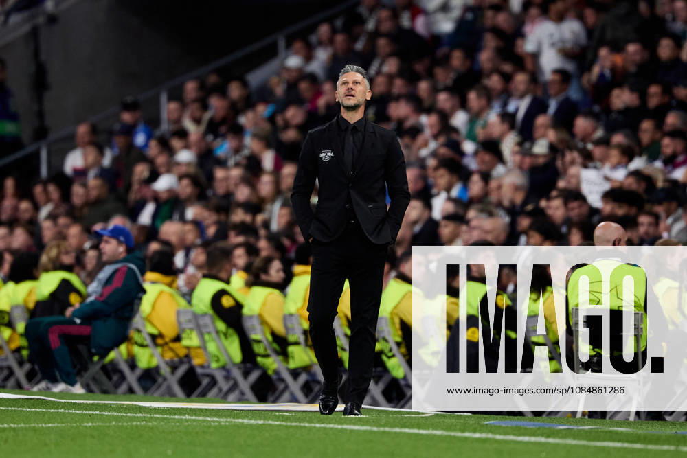 RB Leipzig head coach Martin Demichelis during UEFA Champions League football match between Real Madrid CF and RB Leipzig at Santiago Bernabeu Stadium in Madrid, Spain, October 21, 2026 Soccer 2026: Real Madrid CF Vs RB Leizpig - ZUMAa206 20261021_zsp_a206_115