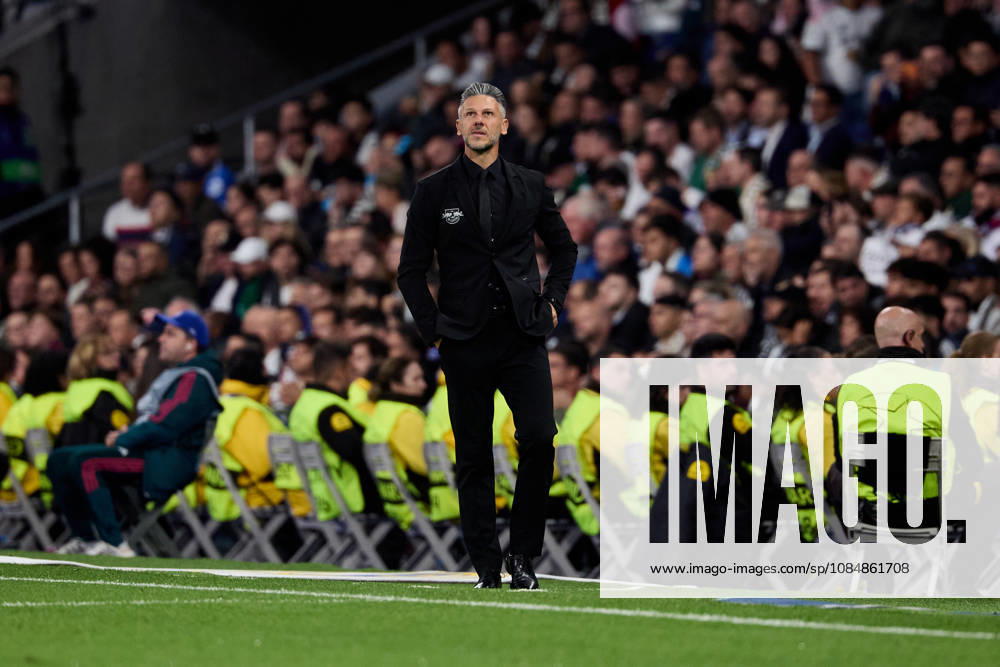 RB Leipzig head coach Martin Demichelis during UEFA Champions League football match between Real Madrid CF and RB Leipzig at Santiago Bernabeu Stadium in Madrid, Spain, October 21, 2026 Soccer 2026: Real Madrid CF Vs RB Leizpig - ZUMAa206 20261021_zsp_a206_138