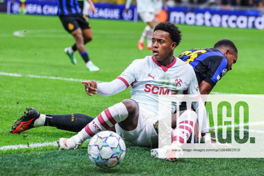 Bruninho Bruno Braga Ramos of FC Shakhtar Donetsk seen in action during UEFA Champions League 2026 27 League Phase - Matchday 3 football match between FC Internazionale and FC Shakhtar Donetsk. Italy