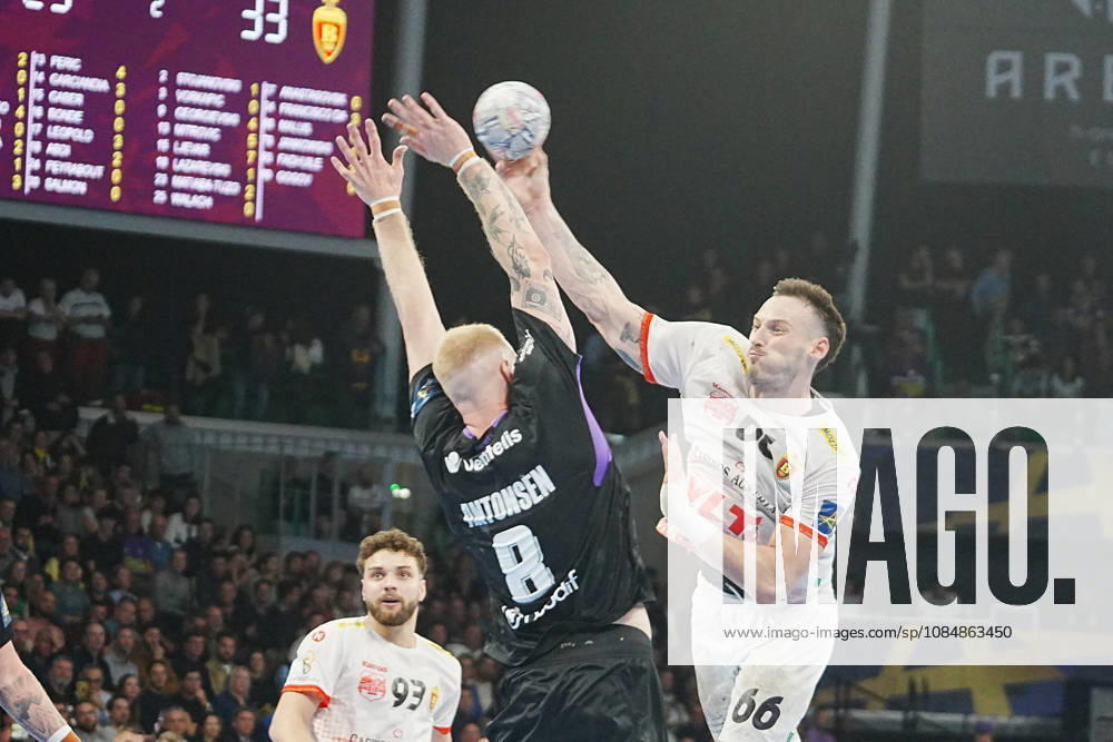 HANDBALL - CHAMPIONS LEAGUE - NANTES v VARDA SKOPJE - 21 10 2026 Nantes 21 Octobre 2026 66 Jaka Malus of Varda Skopje during the EHF Champions League, handball match between HBC Nantes and Vardar Skopje on 21 October 2026 at H Arena in Nantes, France - Photo Laurent Lairys NantesFrance