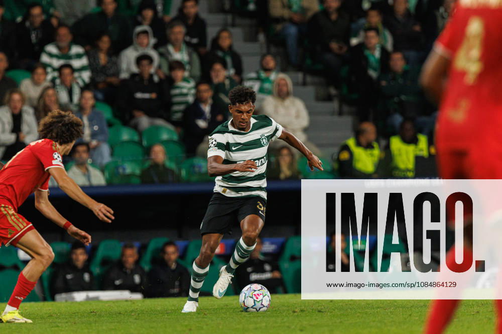 Luis Guilherme seen in football match between Sporting CP and LASK in UEFA Champions League 2026 27 at Estadio Josà Alvalade, Lisboa, Portugal (Luis Loureiro Ball Raw Images PT) Lisboa Estadio Josà Alvalade Portugal