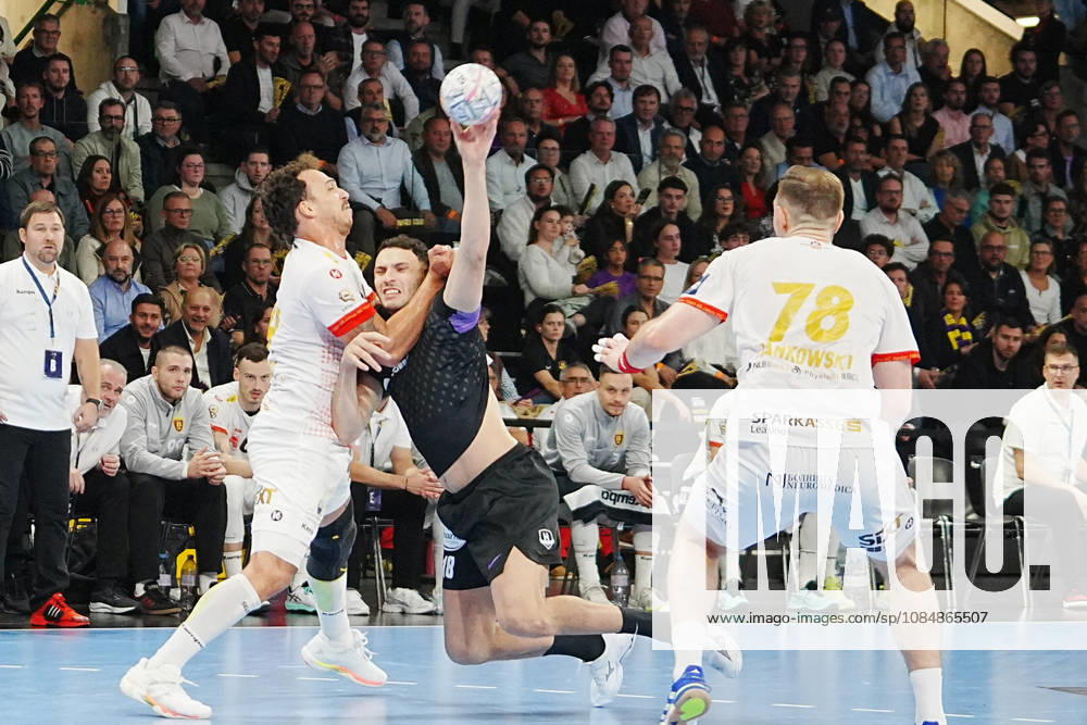 Nantes 21 Octobre 2026 18 Ayoub Abdi of HBC Nantes during the EHF Champions League, handball match between HBC Nantes and Vardar Skopje on 21 October 2026 at H Arena in Nantes, France - Photo HANDBALL - CHAMPIONS LEAGUE - NANTES V VARDA SKOPJE - 21 10 2026 - ZUMAl193 20261021_zsp_l193_022