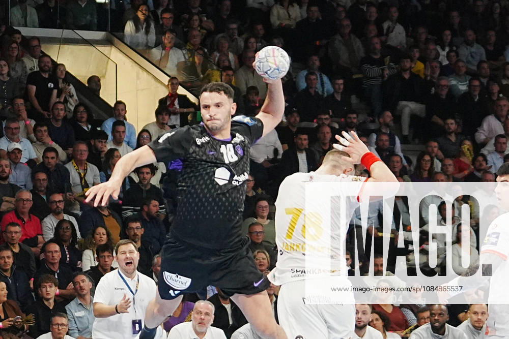 Nantes 21 Octobre 2026 18 Ayoub Abdi of HBC Nantes during the EHF Champions League, handball match between HBC Nantes and Vardar Skopje on 21 October 2026 at H Arena in Nantes, France - Photo Nantes France - ZUMAl193 20261021_zsp_l193_021