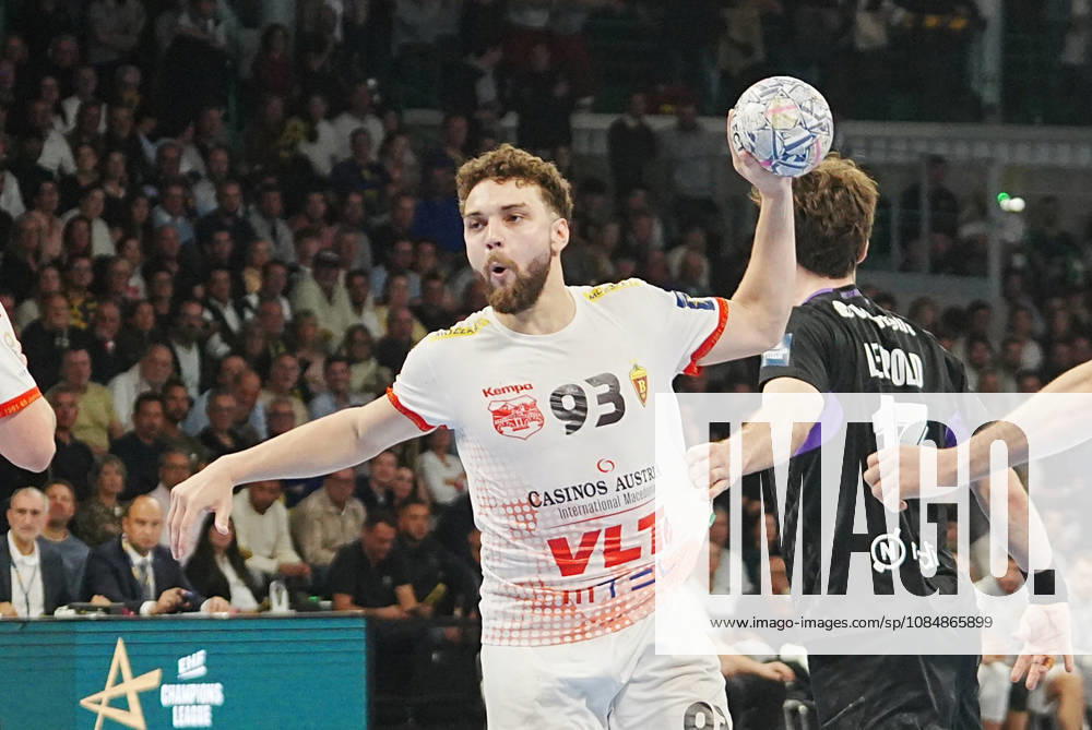 Nantes 21 Octobre 2026 93 Matteo Fadhuile of Varda Skopje during the EHF Champions League, handball match between HBC Nantes and Vardar Skopje on 21 October 2026 at H Arena in Nantes, France - Photo Nantes France - ZUMAl193 20261021_zsp_l193_055