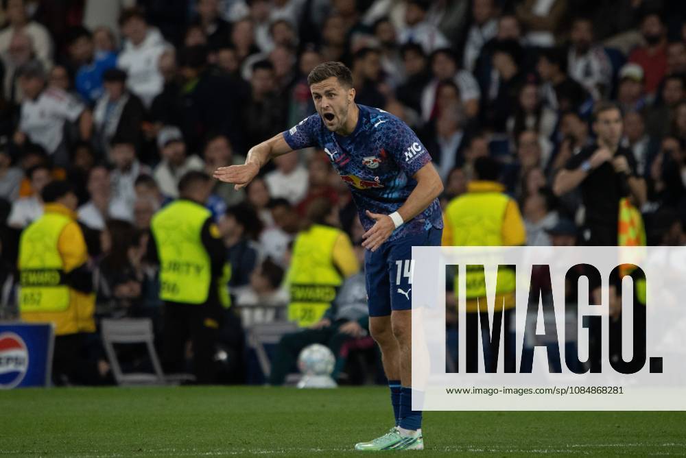 Christoph Baumgartner (RB Leipzig) seen in action during the UEFA Champions League 2026 2027 match between Real Madrid and RB Leipzig..Final score: Real Madrid 4-1 RB Leipzig. UEFA Champions League 2026 2027 (Match Finished) Real Madrid And RB Leipzig In Madrid, Spain - 21 Oct 2026 - ZUMAs197 20261021_aaa_s197_533