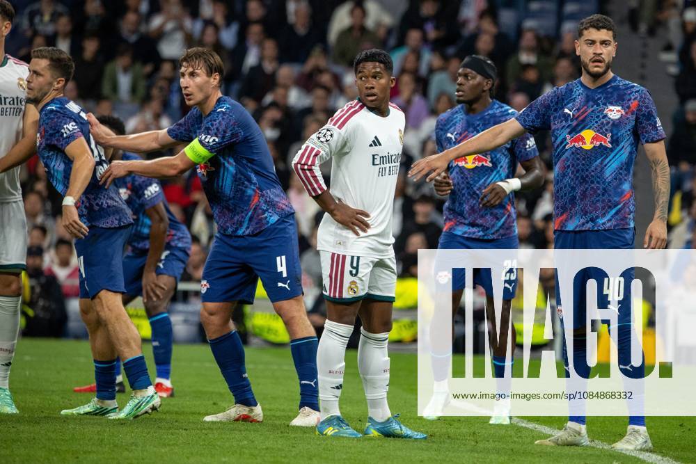 Endrick (C) (Real Madrid) seen in action during the UEFA Champions League 2026 2027 match between Real Madrid and RB Leipzig..Final score: Real Madrid 4-1 RB Leipzig. UEFA Champions League 2026 2027 (Match Finished) Real Madrid And RB Leipzig In Madrid, Spain - 21 Oct 2026 - ZUMAs197 20261021_aaa_s197_539