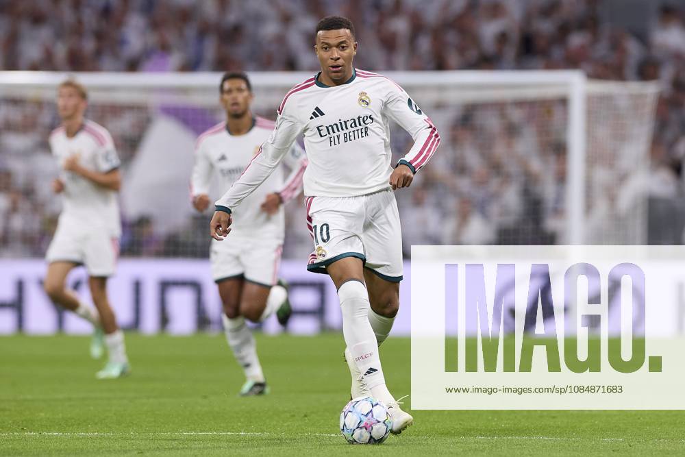 UEFA Champions League 2026 2027 - Real Madrid CF and RB Leipzig in Madrid, Spain - 21 Oct 2026 Kylian Mbappe (Real Madrid CF) is seen in action during the UEFA Champions League 2026 2027 match between Real Madrid CF and RB Leipzig. Final score: Real Madrid 4-1 RB Leipzig. Madrid Spain