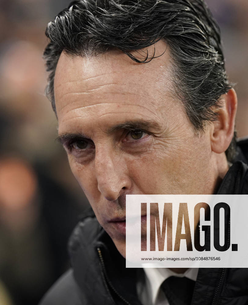 Birmingham, England, 21st October 2026. Unai Emery manager of Aston Villa during the Aston Villa vs Viking FK UEFA Champions League match at Villa Park, Birmingham. Picture credit should read: Andrew Yates Sportimage . SPI_096_AY_Villa_Viking SPI-5091-0097