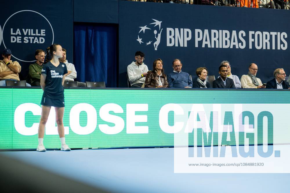 A picture taken during the European Open ATP, Tennis Herren tennis tournament in Brussels, on Thursday 22 October. This year s edition of the tournament is taking place from 17 to 25 October JASPERxJACOBS x190644795x