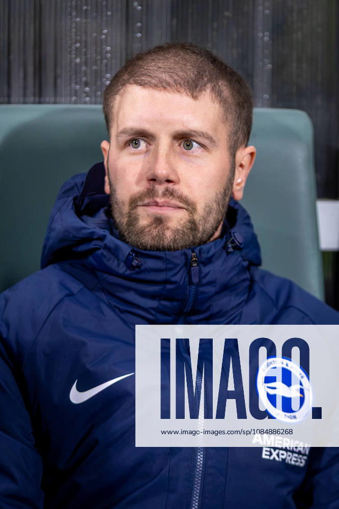 JABLONEC - BRIGHTON Head coach of Brighton Fabian Hurzeler during the matchday 2 of League phase round of UEFA Conference league football match between FK Jablonec and Brighton and Hove Albion at Stadion Strelnice. Jablonec nad Nisou, Czechia, October 22, 2026. Photo by Branislav Racko