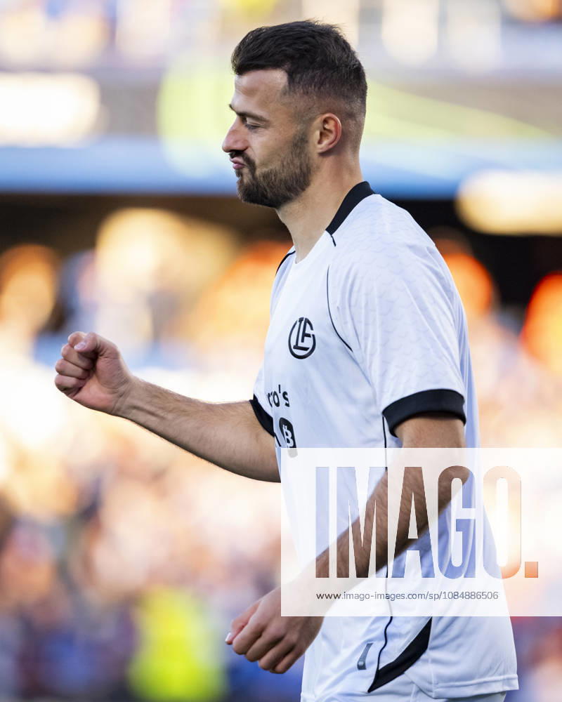 Getafe CF v FC Lugano - UEFA Conference League 2026 27 League Phase MD2 GETAFE, SPAIN - OCTOBER 22: Albian Ajeti of FC Lugano celebrates his goal during the UEFA Conference League 2026 27 League Phase MD2 match between Getafe CF and FC Lugano at Estadio Coliseum on October 22, 2026 in Getafe, Spain. Madrid Estadio Coliseum Madrid Spain