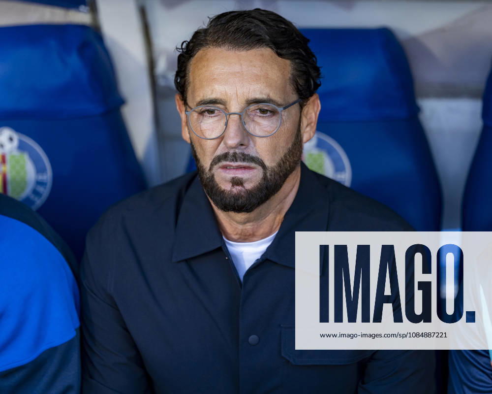 Getafe CF v FC Lugano - UEFA Conference League 2026 27 League Phase MD2 GETAFE, SPAIN - OCTOBER 22: Jose Bordalas, head coach of Getafe CF, sits on the bench prior to the UEFA Conference League 2026 27 League Phase MD2 match between Getafe CF and FC Lugano at Estadio Coliseum on October 22, 2026 in Getafe, Spain. Madrid Estadio Coliseum Madrid Spain