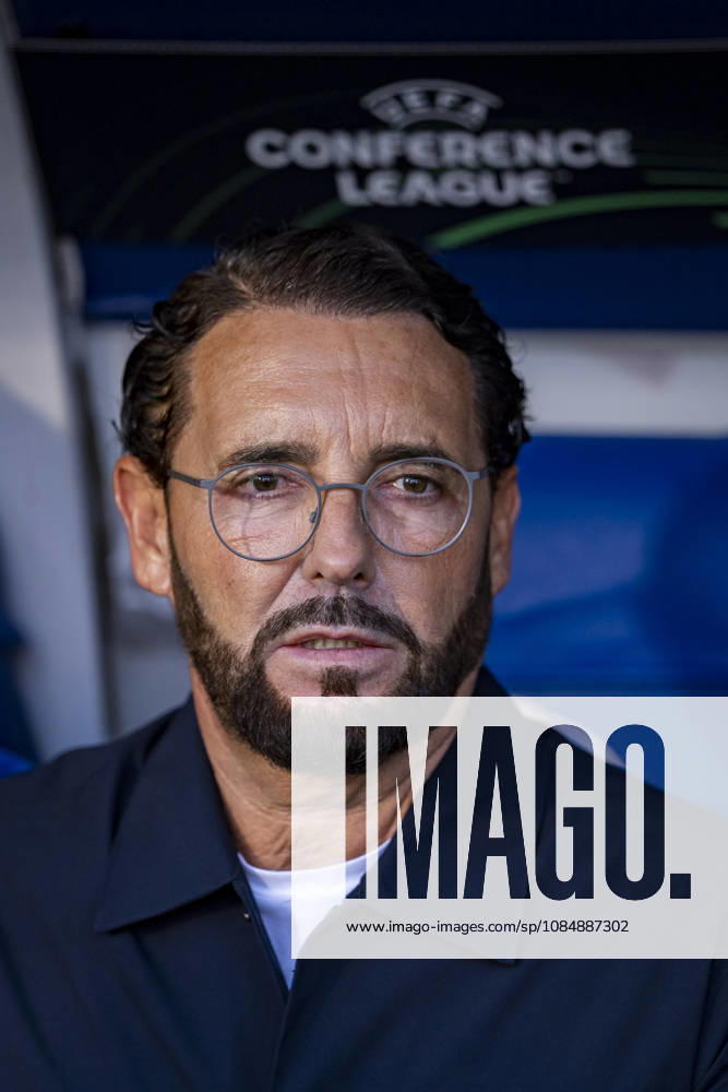 Getafe CF v FC Lugano - UEFA Conference League 2026 27 League Phase MD2 GETAFE, SPAIN - OCTOBER 22: Jose Bordalas, head coach of Getafe CF, sits on the bench prior to the UEFA Conference League 2026 27 League Phase MD2 match between Getafe CF and FC Lugano at Estadio Coliseum on October 22, 2026 in Getafe, Spain. Madrid Estadio Coliseum Madrid Spain