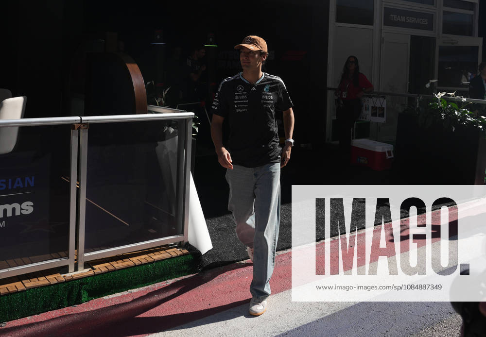 Circuit of The Americas, Austin, 2026 FORMULA 1 MSC CRUISES UNITED STATES GRAND PRIX; pictured: George Russell (GBR), Mercedes AMG Petronas Formula One Team. Photo by Hasan Bratic, DeFodi Images