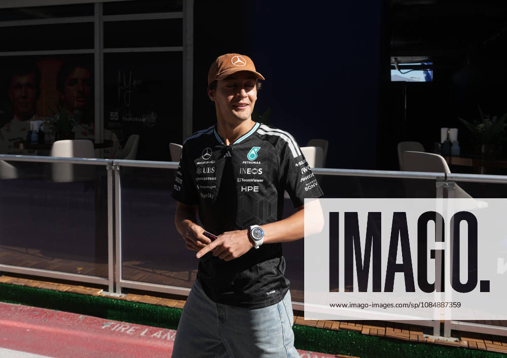 Circuit of The Americas, Austin, 2026 FORMULA 1 MSC CRUISES UNITED STATES GRAND PRIX; pictured: George Russell (GBR), Mercedes AMG Petronas Formula One Team. Photo by Hasan Bratic, DeFodi Images