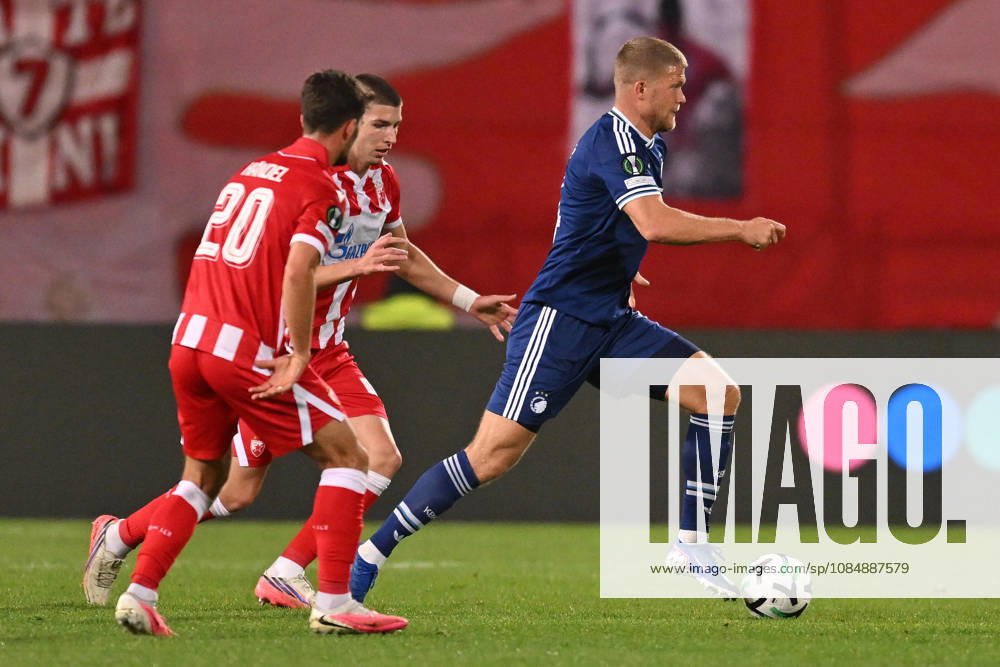 CRVENA ZVEZDA vs COPENHAGEN ANDREAS CORNELIUS football Crvena zvezda vs Copenhagen, UEFA Conference league match at Rajko Mitic stadium, Belgrade 22.10.2026 Foto: FOOTBALL, UEFA CONFERENCE LEAGUE, CRVENA ZVEZDA, RED STAR, COPENHAGEN Belgrade Rajko Mitic stadium Serbia