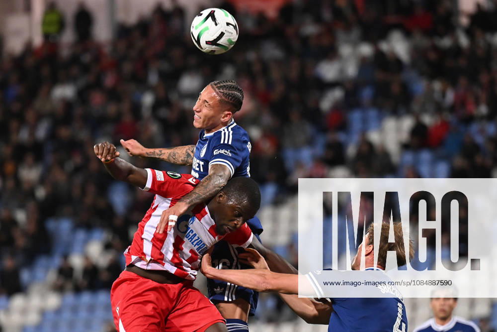 CRVENA ZVEZDA vs COPENHAGEN ROBERT vs DIENG CHEIKH AHMADOU BAMBA MBACKE Dieng Cheikh Ahmadou Bamba Mbacke football Crvena zvezda vs Copenhagen, UEFA Conference league match at Rajko Mitic stadium, Belgrade 22.10.2026 Foto: FOOTBALL, UEFA CONFERENCE LEAGUE, CRVENA ZVEZDA, RED STAR, COPENHAGEN Belgrade Rajko Mitic stadium Serbia