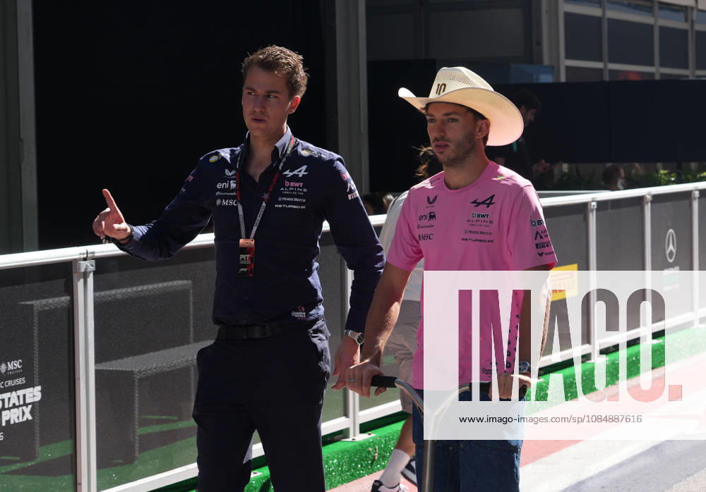 Circuit of The Americas, Austin, 2026 FORMULA 1 MSC CRUISES UNITED STATES GRAND PRIX, pictured: Pierre Gasly (FRA), BWT Alpine F1 Team. Photo by Hasan Bratic, DeFodi Images