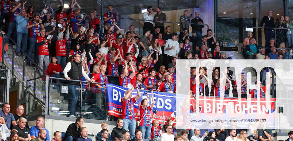 Germany, Stuttgart, Opel HBL, 2026–2027 Bundesliga, TVB Stuttgart vs. SG BBM Bietigheim, BBM fans, spectators