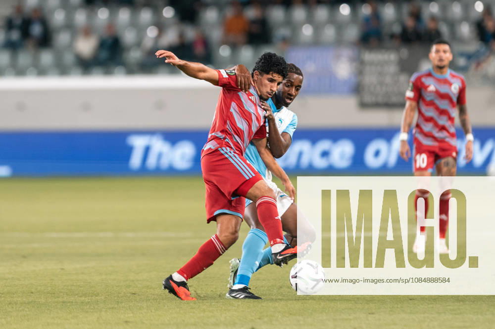 REGINALDO RAMIREZ 10 of Riga in action during the Conference League Matchday 2 game between Pafos and Riga at Alpha Mega Stadium in Kolossi,Limassol,Cyprus on 22 of October 2026. Cyprus Sports - October 22, 2026 - ZUMAk195 20261022_znp_k195_013