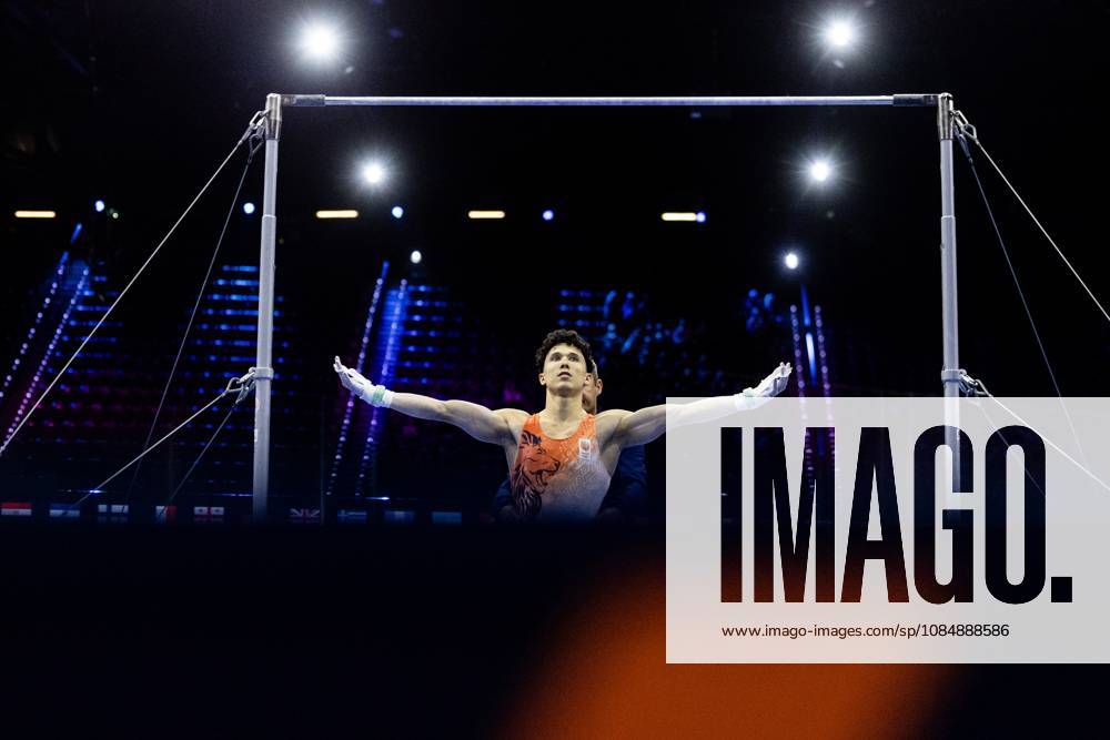 ROTTERDAM - Jermain Gruenberg (NED) during the All-Around final at the World Gymnastics Championships in Rotterdam Ahoy. IRIS VAN DEN BROEK ANP ANPxSportx IVx 573285978 originalFilename: 573285978