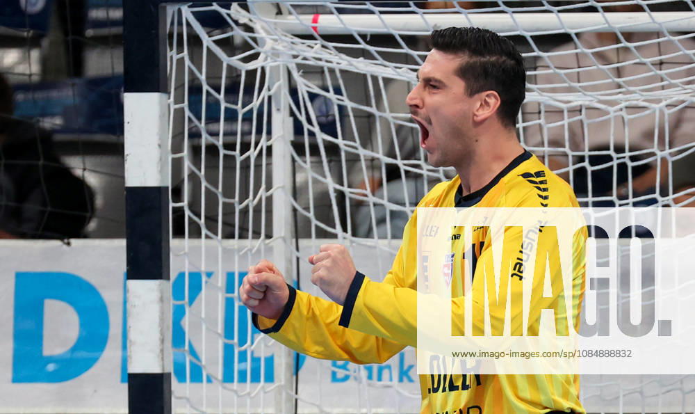 Germany, Stuttgart, Opel HBL, 2026–2027 Bundesliga, TVB Stuttgart vs. SG BBM Bietigheim, Martin Tomovski (BBM)