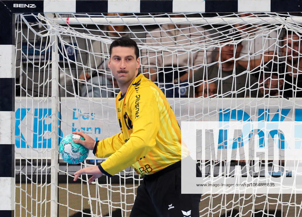 Germany, Stuttgart, Opel HBL, 2026–2027 Bundesliga, TVB Stuttgart vs. SG BBM Bietigheim, Martin Tomovski (BBM)