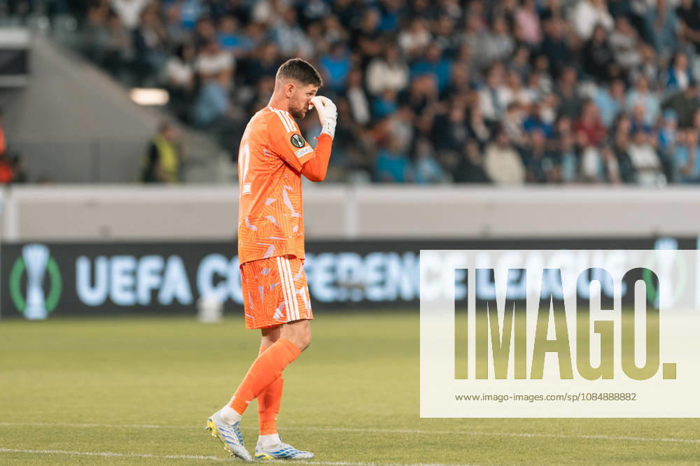 KENAN PIRIC 12 of Riga react during the Conference League Matchday 2 game between Pafos and Riga at Alpha Mega Stadium in Kolossi,Limassol,Cyprus on 22 of October 2026. Limassol CYPRUS - ZUMAk195 20261022_znp_k195_012