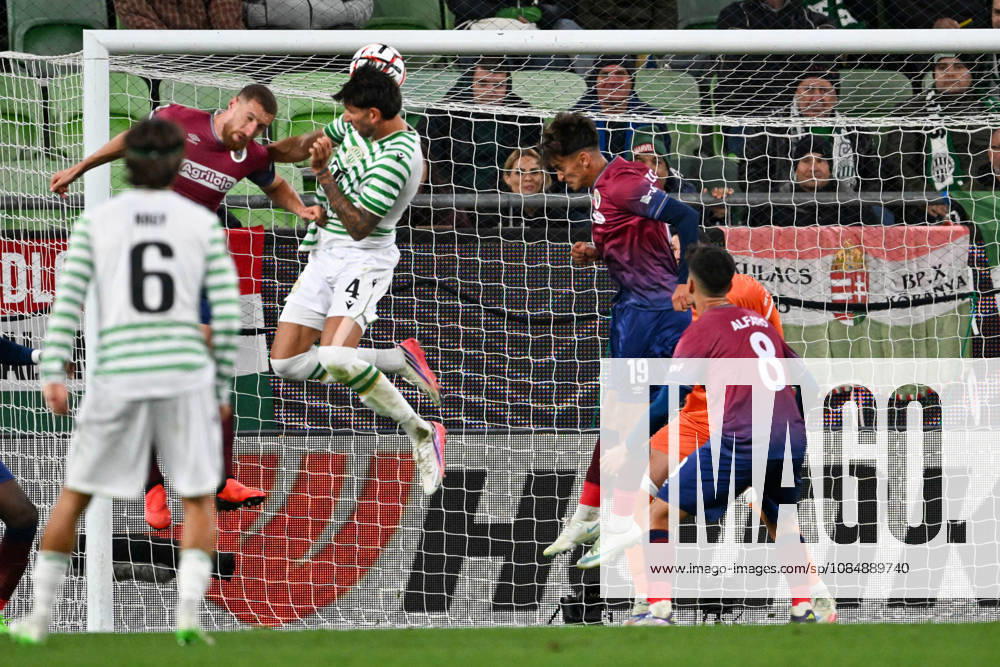 IPA90041017 - Mariano Gomez (Ferencvarosi TC) scores a goal during Matchday 3 of the UEFA Europa League between Ferencvaros T.C. and SCU Torreense on October 22, 2026, at Ferencvaros Stadion in Budapest, Hungary