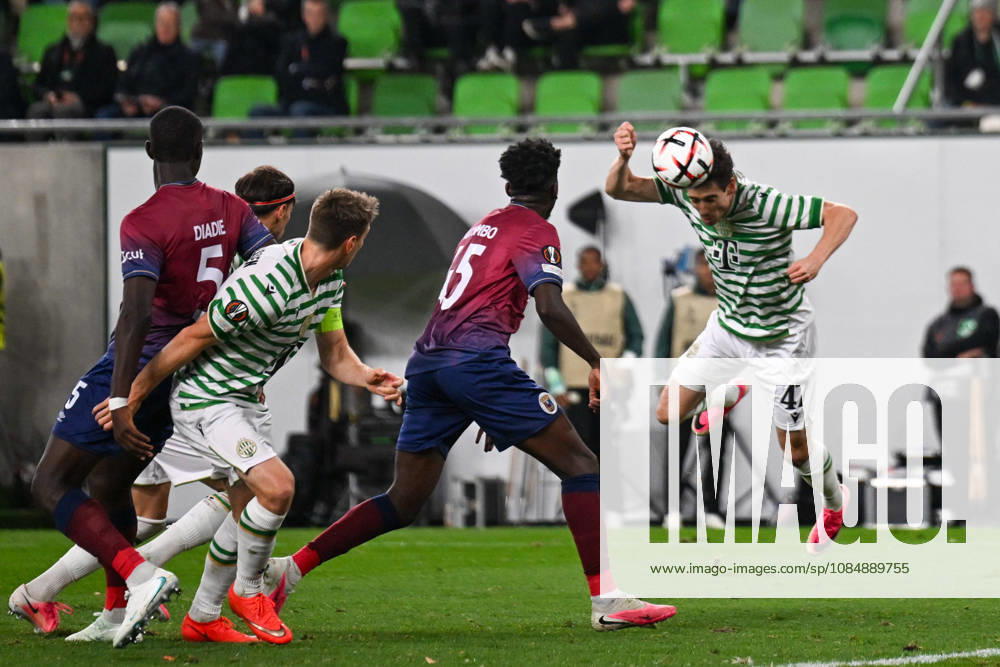 IPA90040451 - Callum O Dowda (Ferencvarosi TC) scored with an overhead kick during the UEFA Europa League, Matchday 3, between Ferencvaros T.C. and SCU Torreense on October 22, 2026, at Ferencvaros Stadion in Budapest, Hungary