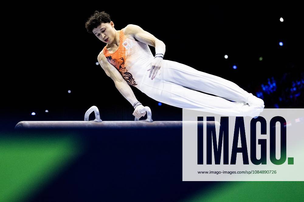 ROTTERDAM - Jermain Gruenberg (NED) during the All-Around final at the World Gymnastics Championships in Rotterdam Ahoy. IRIS VAN DEN BROEK ANP ANPxSportx IVx 573291155 originalFilename: 573291155