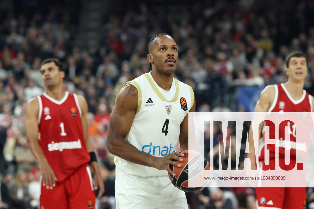 Jaron Blossomgame Dubai Basketball, 04, GER, FC Bayern Basketball vs. Dubai Basketball, Basketball, EuroLeague, Matchday 7, 2026–2027 Season, October 22, 2026, GER, FC Bayern Basketball vs. Dubai Basketball, Basketball, EuroLeague, Matchday 7, 2026–2027 Season, October 22, 2026, Munich