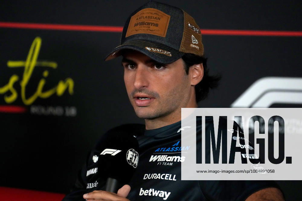 Circuit of The Americas, Austin, 2026 FORMULA 1 MSC CRUISES UNITED STATES GRAND PRIX, pictured: Carlos Sainz Jr. (ESP), Atlassian Williams F1 Team. Photo by Hasan Bratic, DeFodi Images