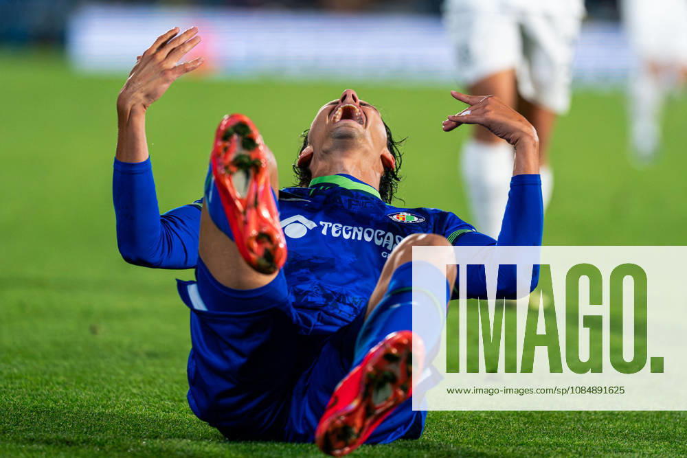 SOCCER - UEFA Conference League - Getafe CF vs. Lugano Photo by IPA ABACAPRESS.COM90041375 - MADRID, SPAIN - OCTOBER 21: Enes Unal of Getafe CF reacts during the 2026 27 UEFA Champions League Group Stage Matchday 3 game between Real Madrid CF and RB Leipzig at Santiago Bernabéu Stadium on October 21, 2026, in Madrid, Spain. (Tomas Garrido TGB Photo during the Getafe CF vs. Lugano UEFA Conference League soccer match in Getafe, Spain, on October 22, 2026 Getafe Spain