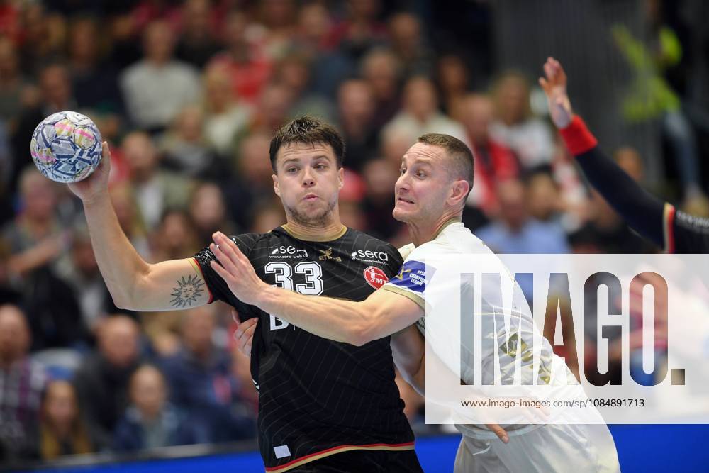 Aaron Mensing, MT Melsungen, 33 touches; Michal Daszek, Wisla Plock, 3 goals; GER, MT Melsungen vs. Orlen Wisla Plock (POL); Handball, Men s Champions League, Group Matches, 2026–2027 Season, October 22, 2026, GER, MT Melsungen vs. Orlen Wisla Plock, Men’s Champions League, Group Match, 2026–2027 Season, October 22, 2026, Kassel
