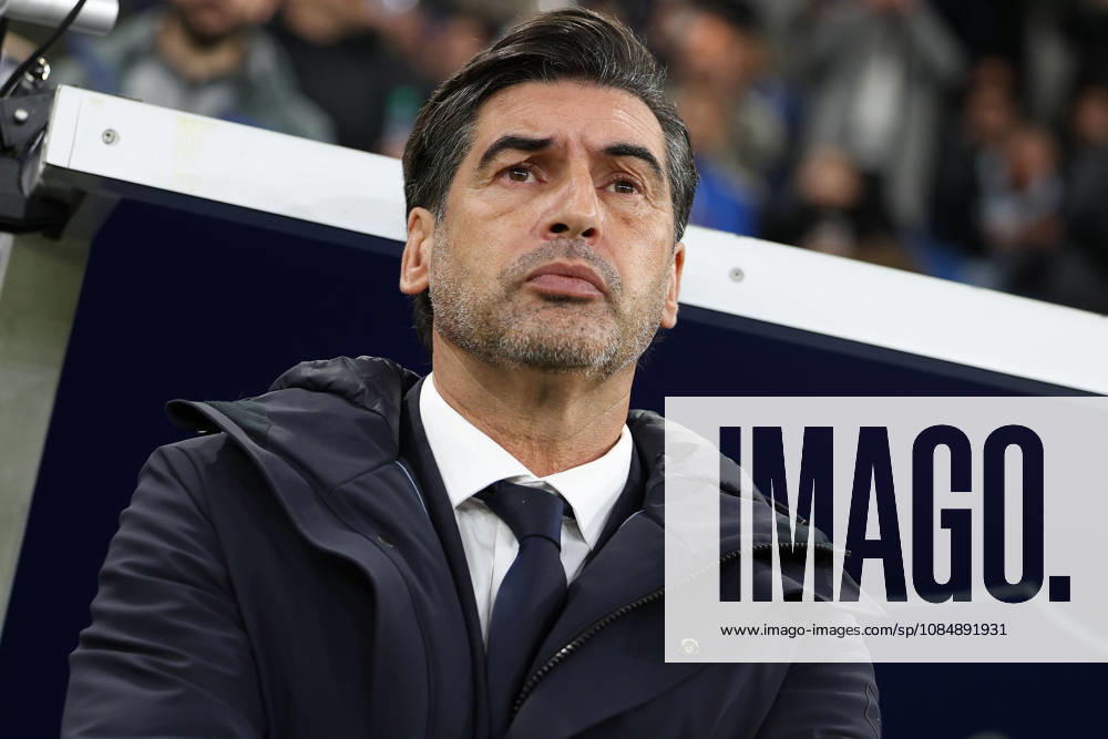 Sinsheim, Germany, October 22: Head coach Paulo Fonseca of Olympique Lyonnais during the UEFA Europa League Matchday 3 game on October 27, 2026, between TSG Hoffenheim and Olympique Lyon at the Rhein-Neckar Arena in Sinsheim, Germany